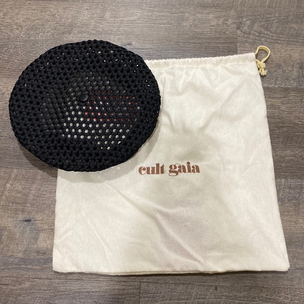 Cult Gaia Dondi Woven Beret